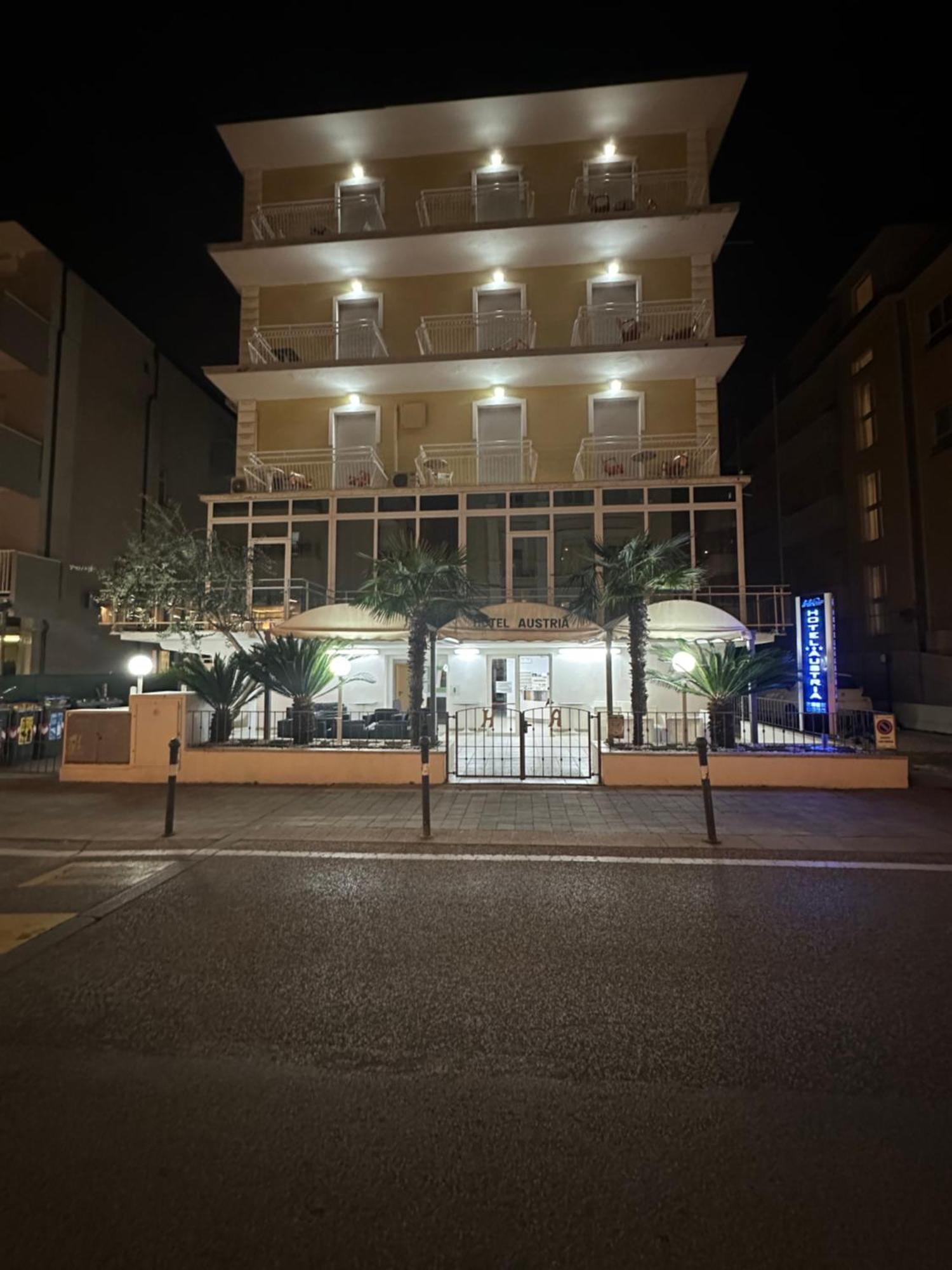 Hotel Austria Rimini Dış mekan fotoğraf